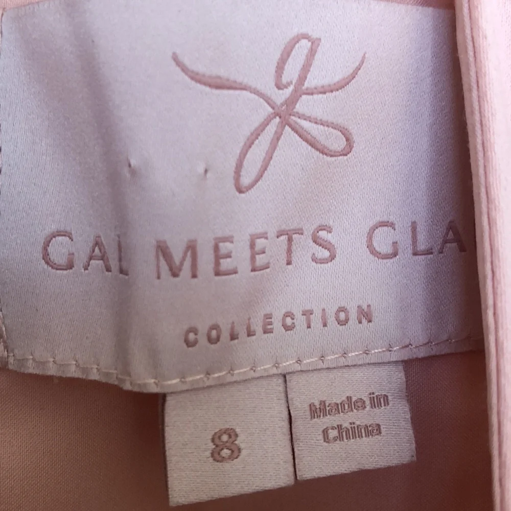 NWT Gal Meets Glam Debbie Buttery Satin $168 Dress - Picture 15 of 15